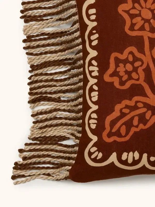 Martine Mini Brown 30x40cm Cushion-Soft Furnishings-Bonnie & Neil-The Bay Room