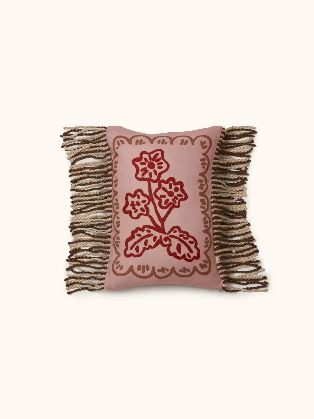 Martine Mini Buff 30x40cm Cushion-Soft Furnishings-Bonnie & Neil-The Bay Room