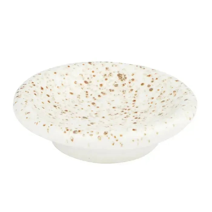 Massimo Ceramic Dish 20x5.5cm lvory/Brown-Decor Items-Coast To Coast Home-The Bay Room
