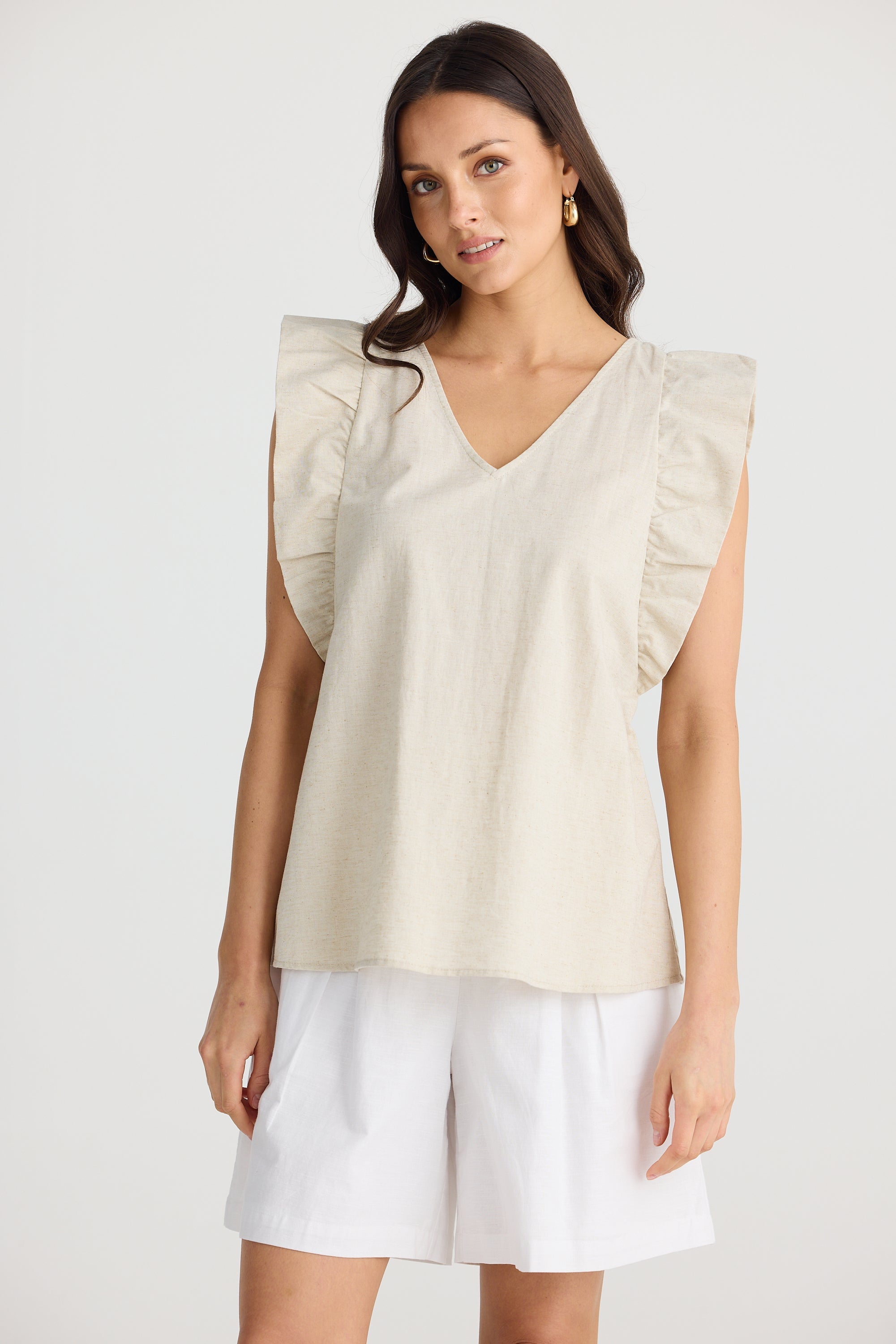 Matilda Top - Natural-Tops-Brave & True-The Bay Room