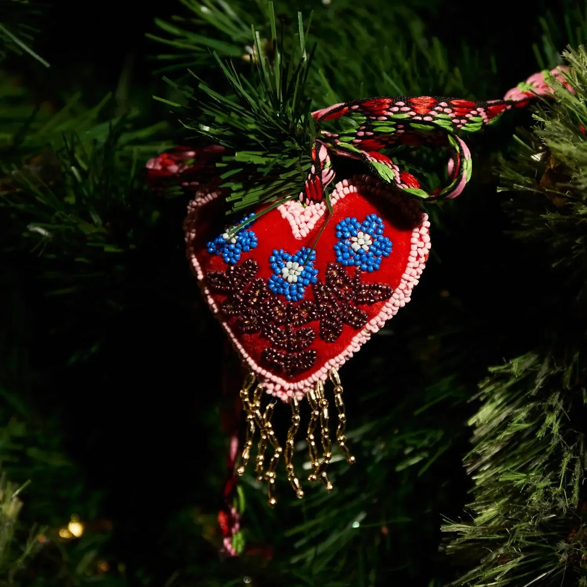 Maya Beaded Decoration-Christmas-Sage & Clare-The Bay Room