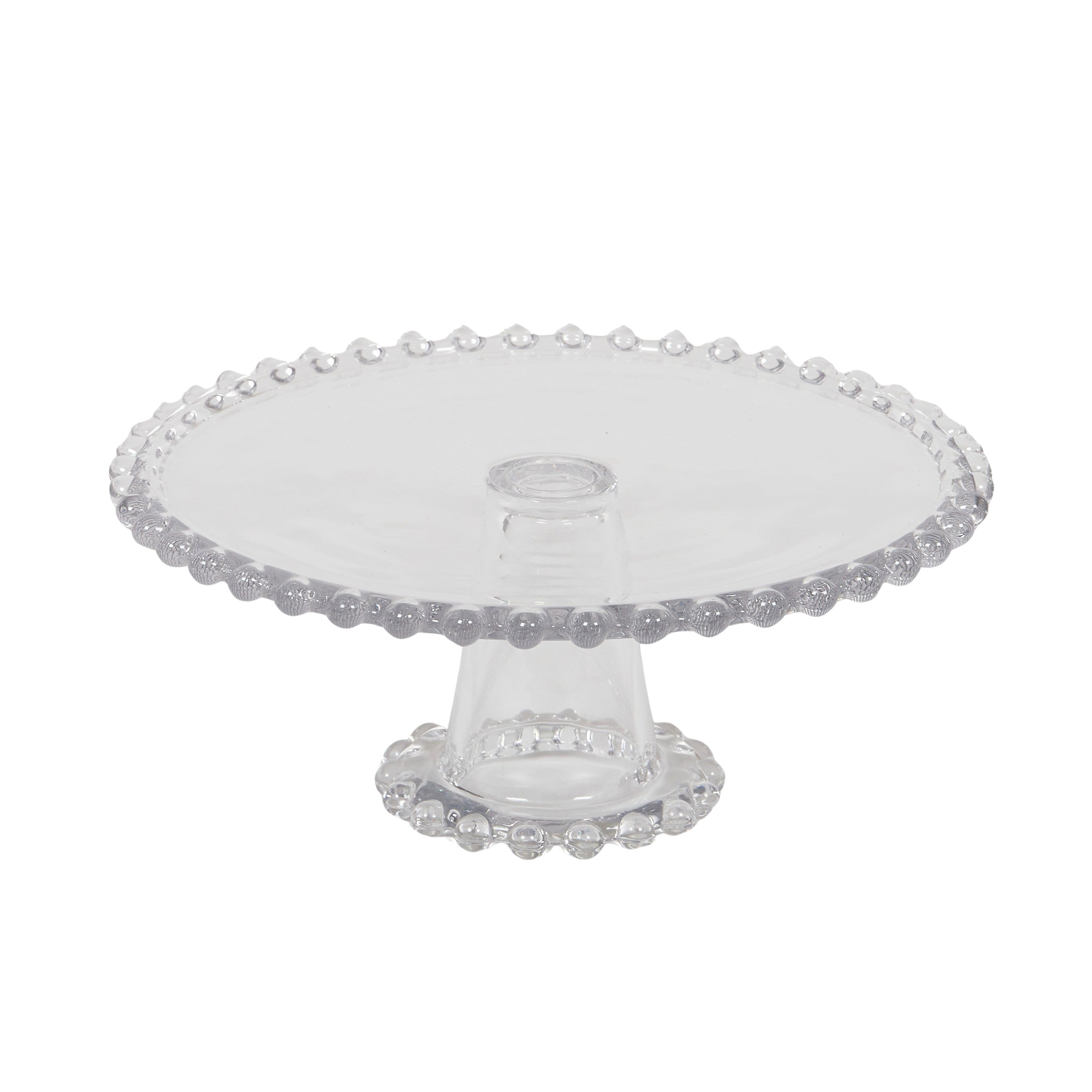 Maya Glass Footed Plate 28x11.5cm Clear-Dining & Entertaining-Coast To Coast Home-The Bay Room