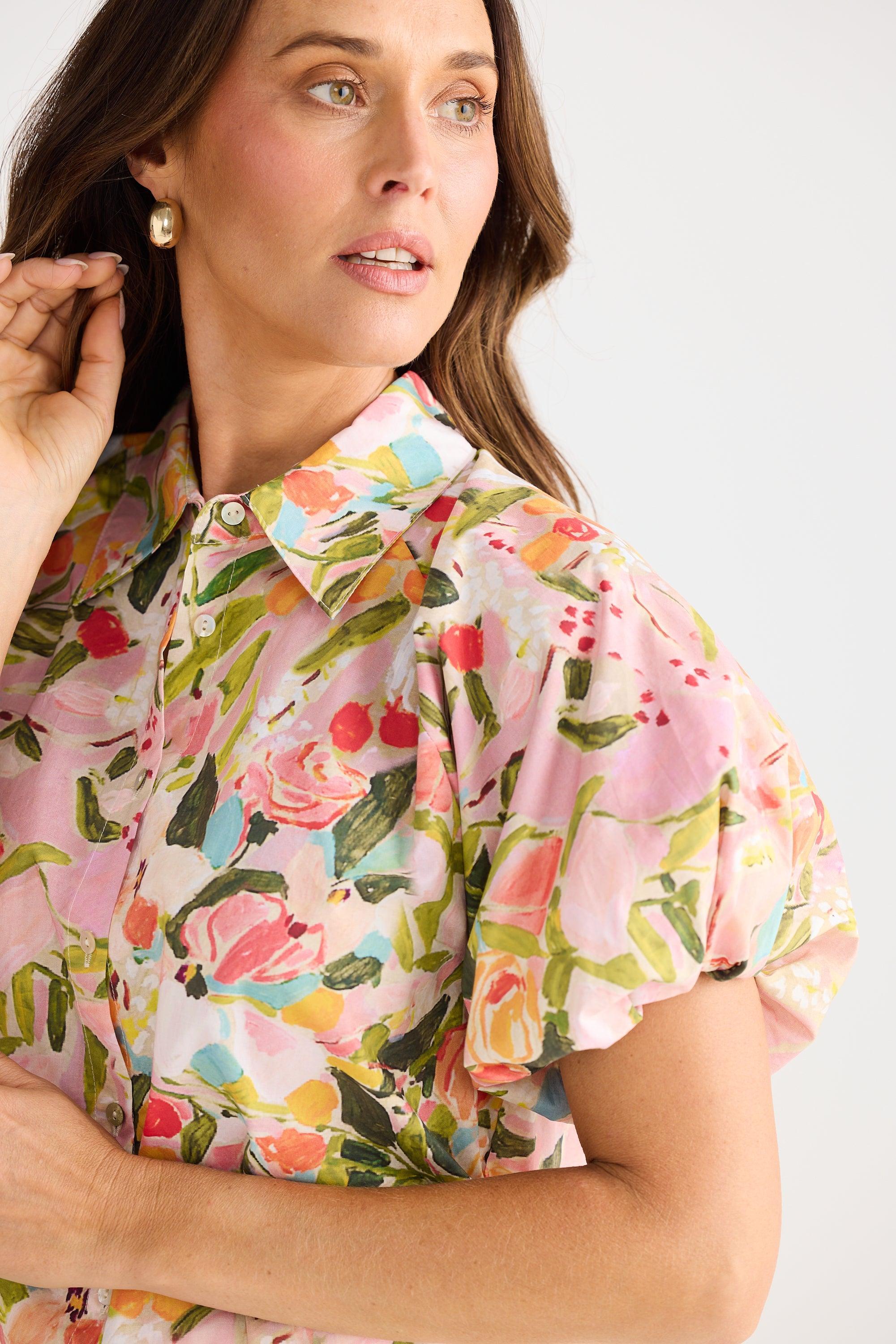 Meadow Shirt - Zoes Garden-Tops-Brave & True-The Bay Room