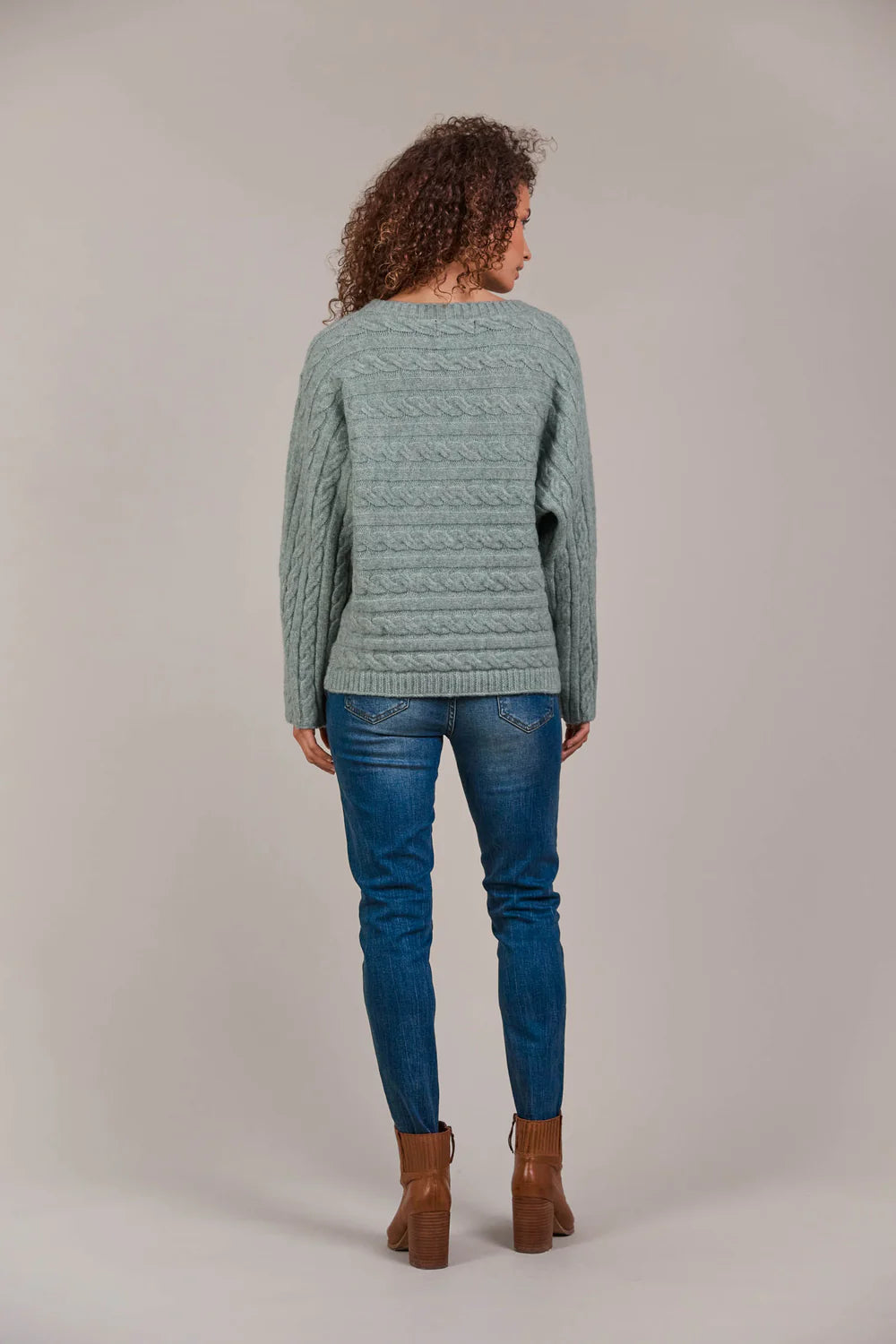 Merano Cable Knit - Jasper-General-Eb & Ive-The Bay Room