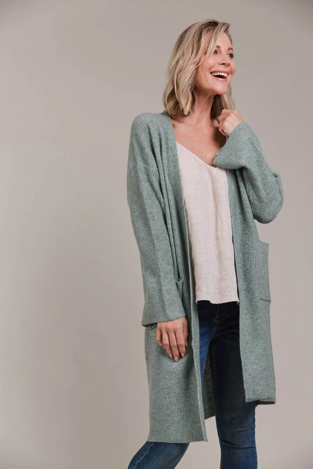 Merano Oversize Cardigan - Jasper-General-Eb & Ive-The Bay Room