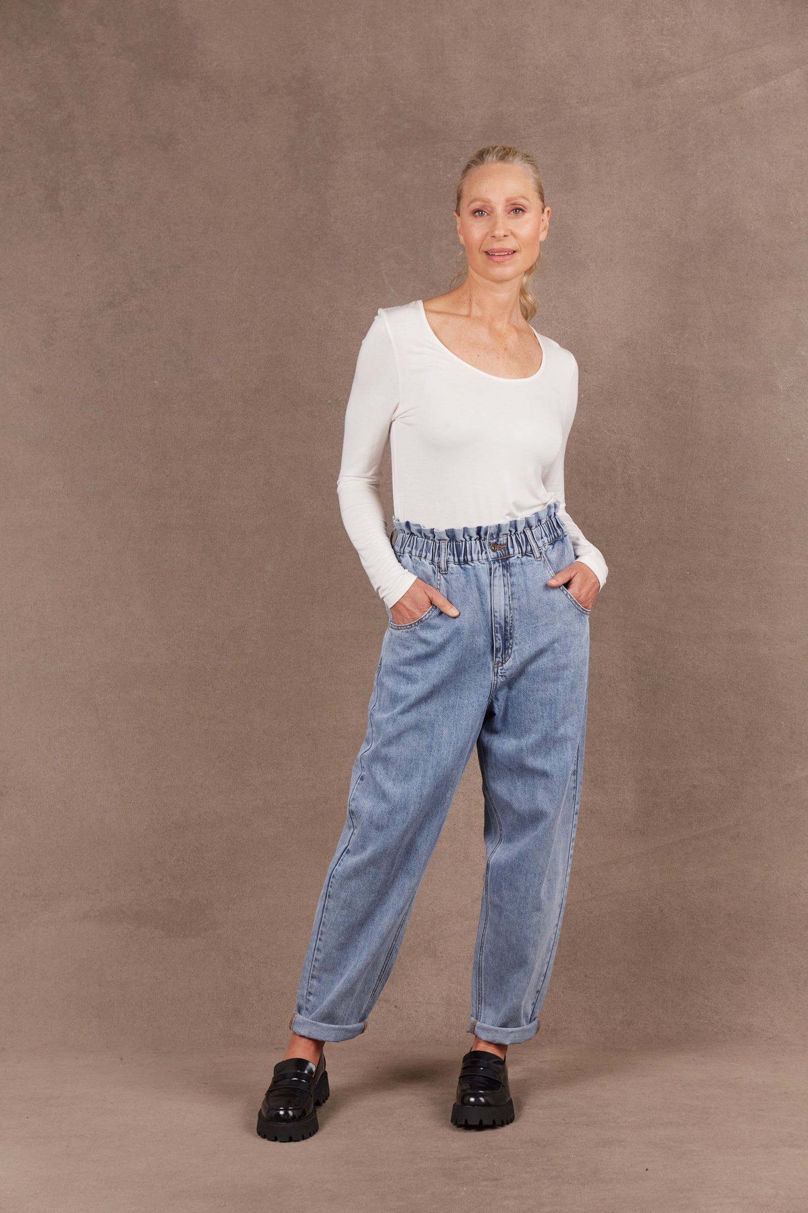 Meta Denim Pant - Denim-Jeans-Eb & Ive-The Bay Room