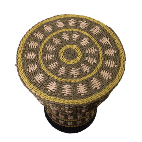 Mika Woven Decorative Side Table-Furniture-DWBH-The Bay Room