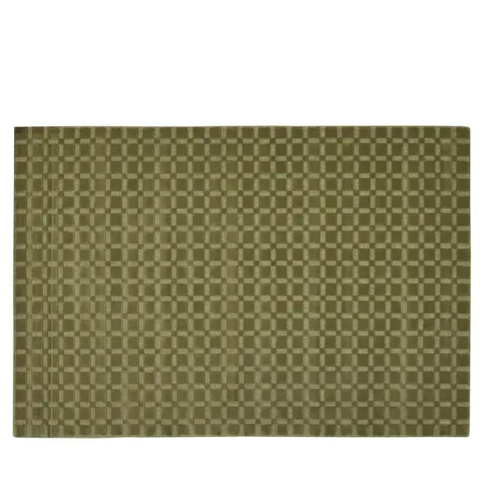 Milan Wool Rug 200x300cm Olive-Floor Rugs & Doormats-Coast To Coast Home-The Bay Room