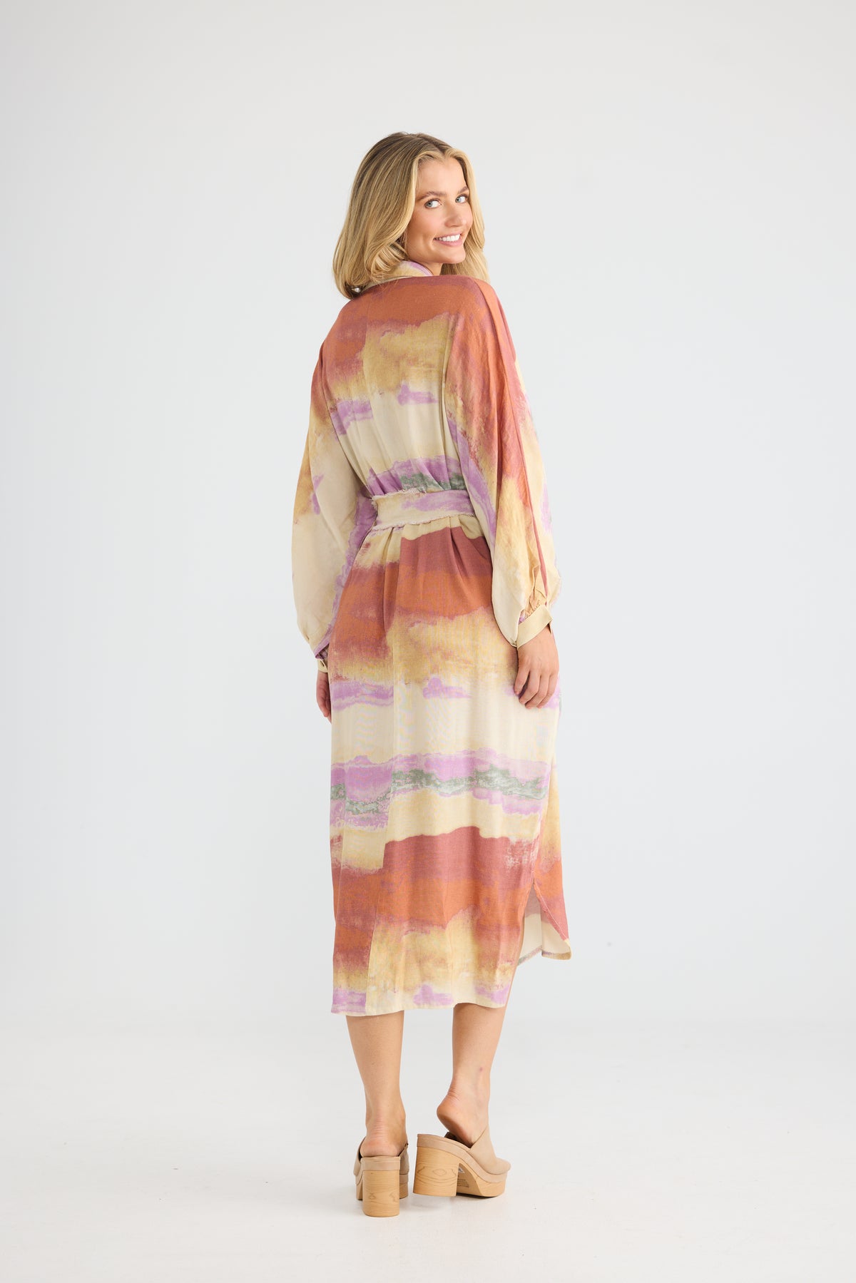 Milano Shirt Dress - Sand Dunes