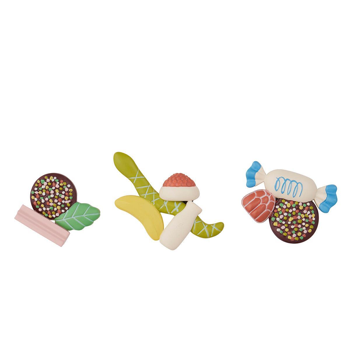 Milk Bar Set/3 Resin Fridge Magnets 6x6cm-Kitchenware-Coast To Coast Home-The Bay Room