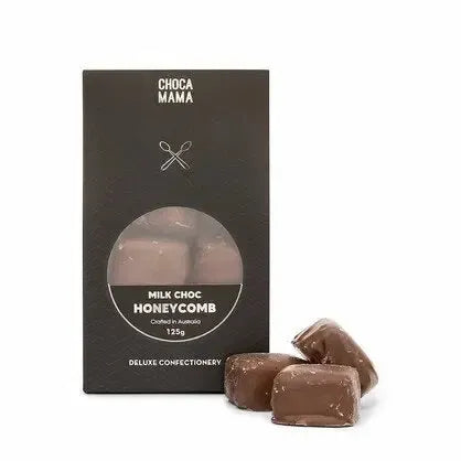 Milk Chocolate Coated Honeycomb 125g-Gourmet Food & Drink-Chocamama-The Bay Room