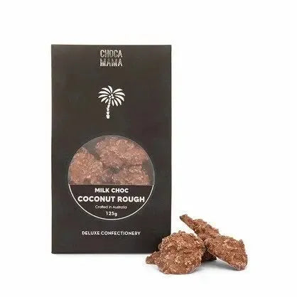 Milk Chocolate Coconut Roughs 125g-Gourmet Food & Drink-Chocamama-The Bay Room