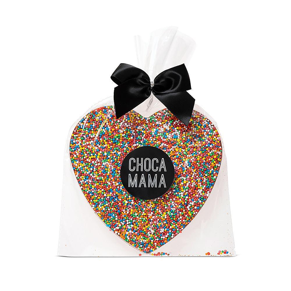 Milk Freckled Heart 150g-Gourmet Food & Drink-Chocamama-The Bay Room