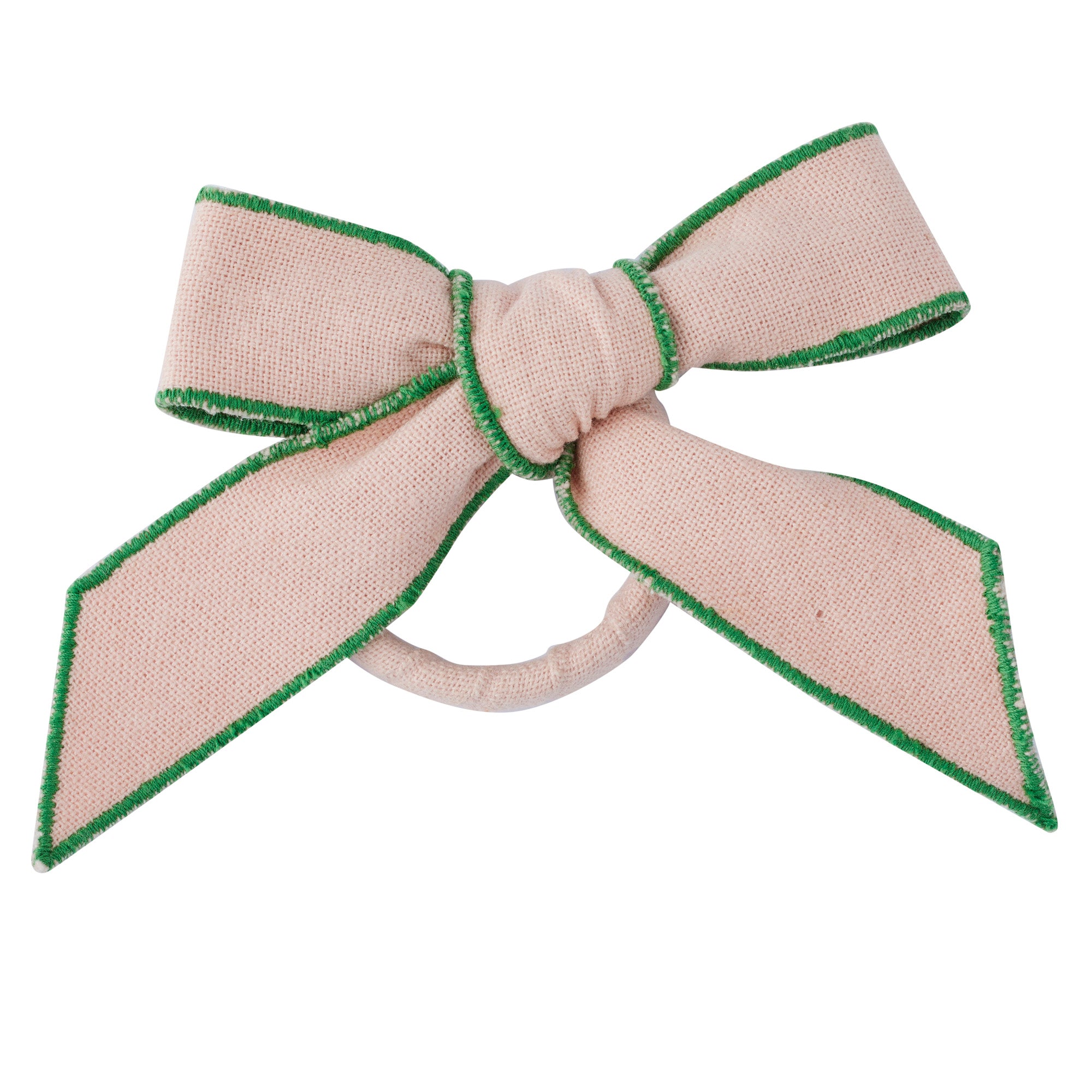 Milla Bow Napkin Ring 12cm Pink/Emerald-Dining & Entertaining-Coast To Coast Home-The Bay Room