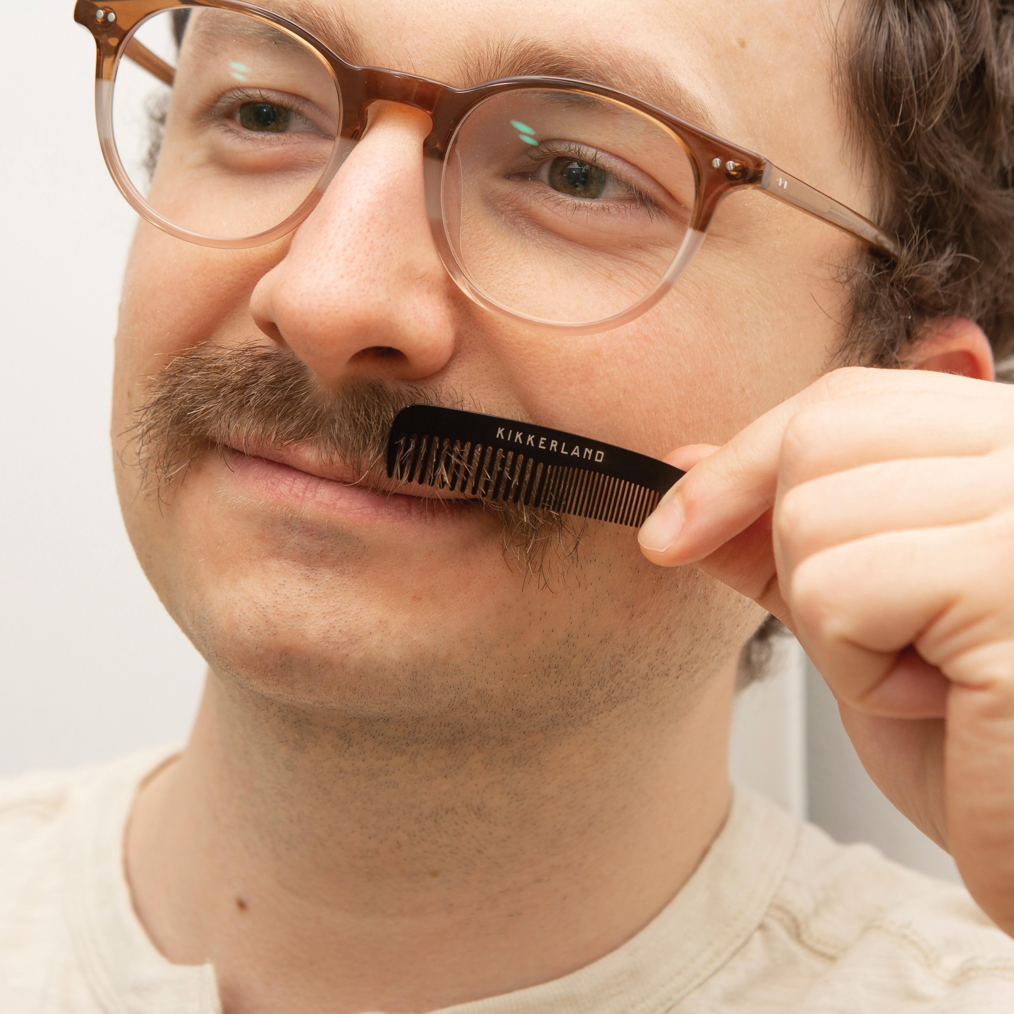 Mini Mustache Comb-Fun & Games-Kikkerland-The Bay Room