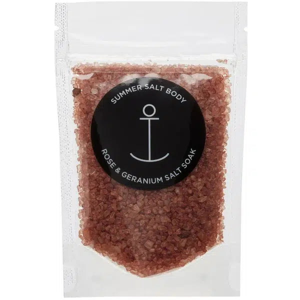 Mini Salt Soak - 70g-Beauty & Well-Being-Summer Salt Body-Rose & Geranium-The Bay Room