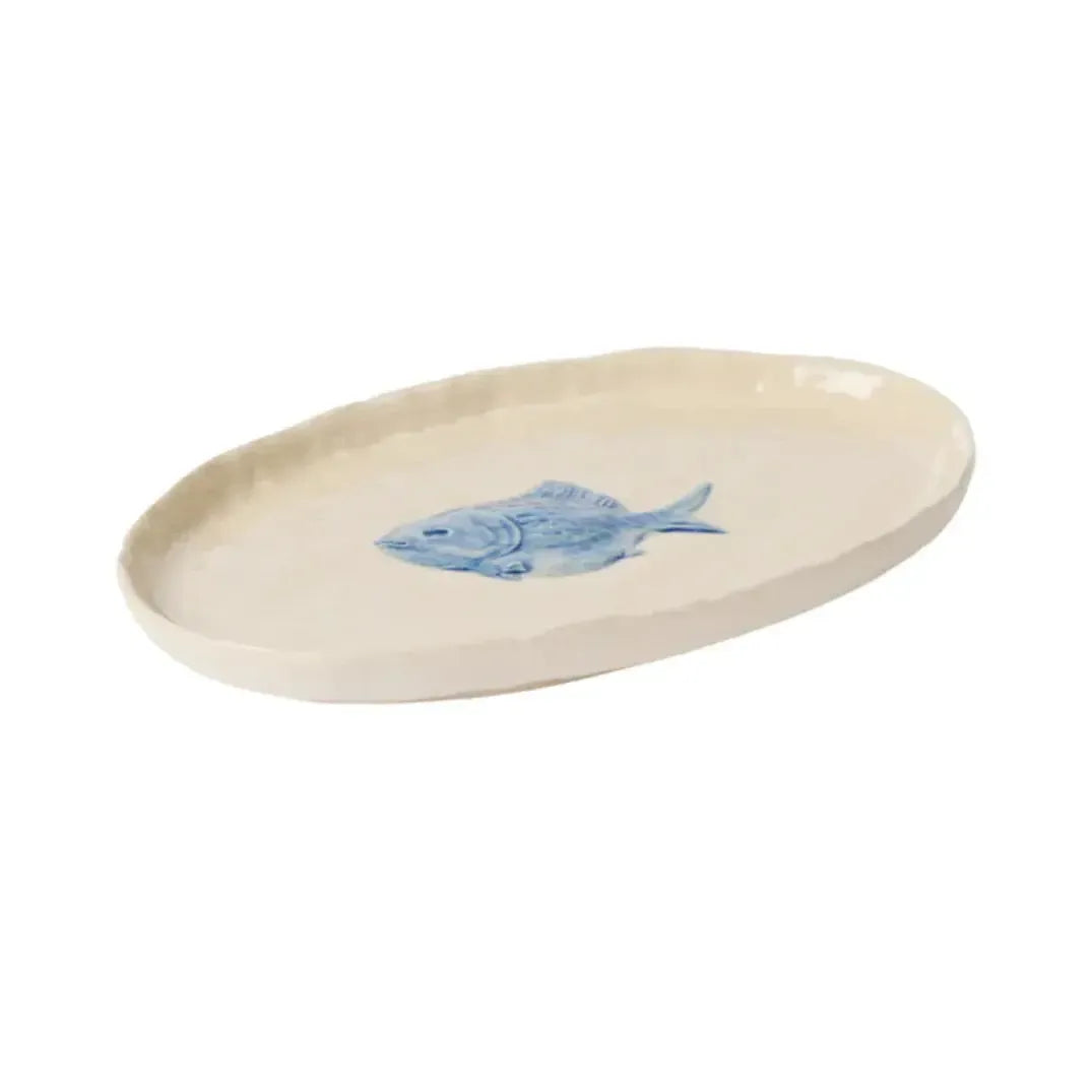 Minnow Blue Dish 12x20cm-Dining & Entertaining-Madras Link-The Bay Room