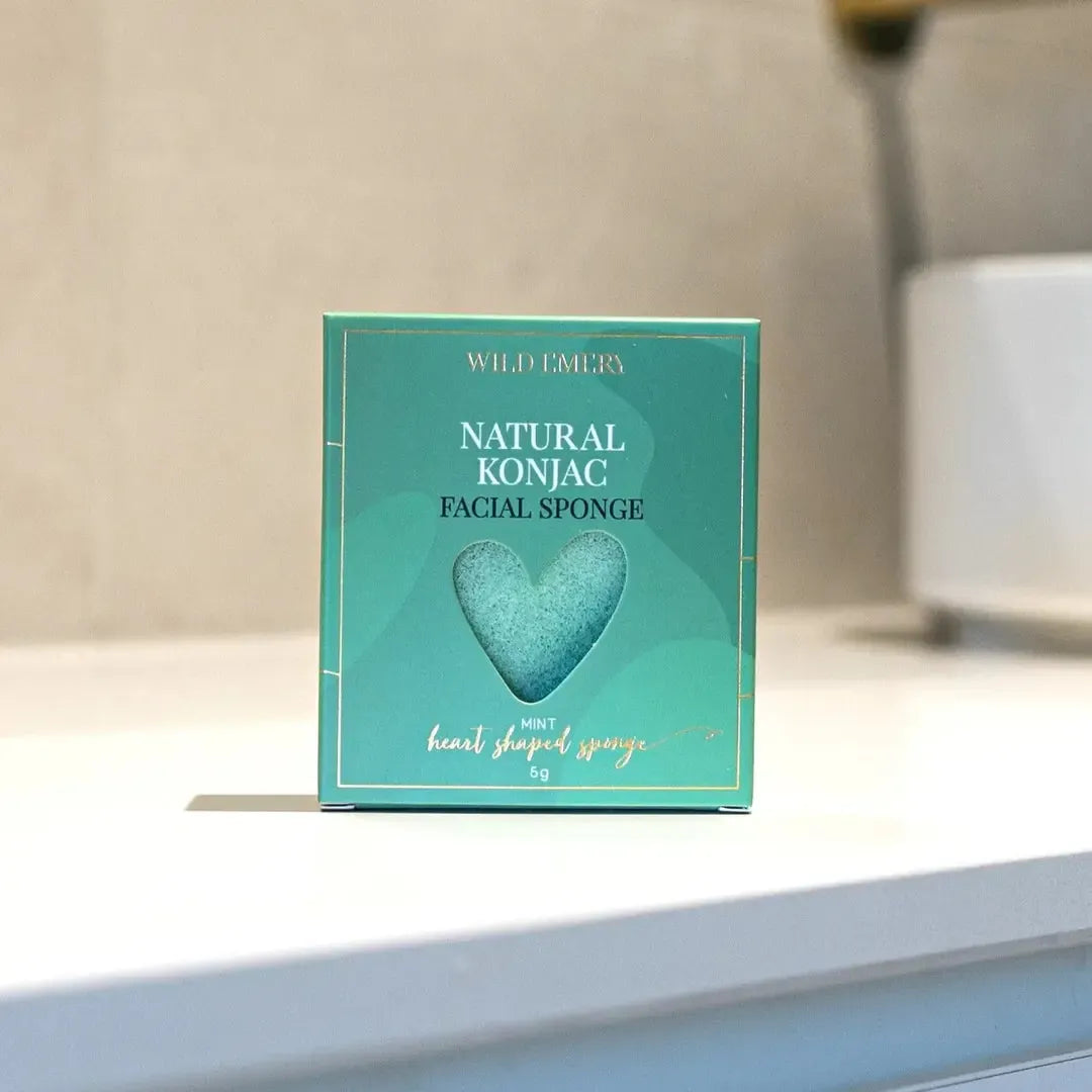 Mint Konjac Facial Sponge-Beauty & Well-Being-Wild Emery-The Bay Room