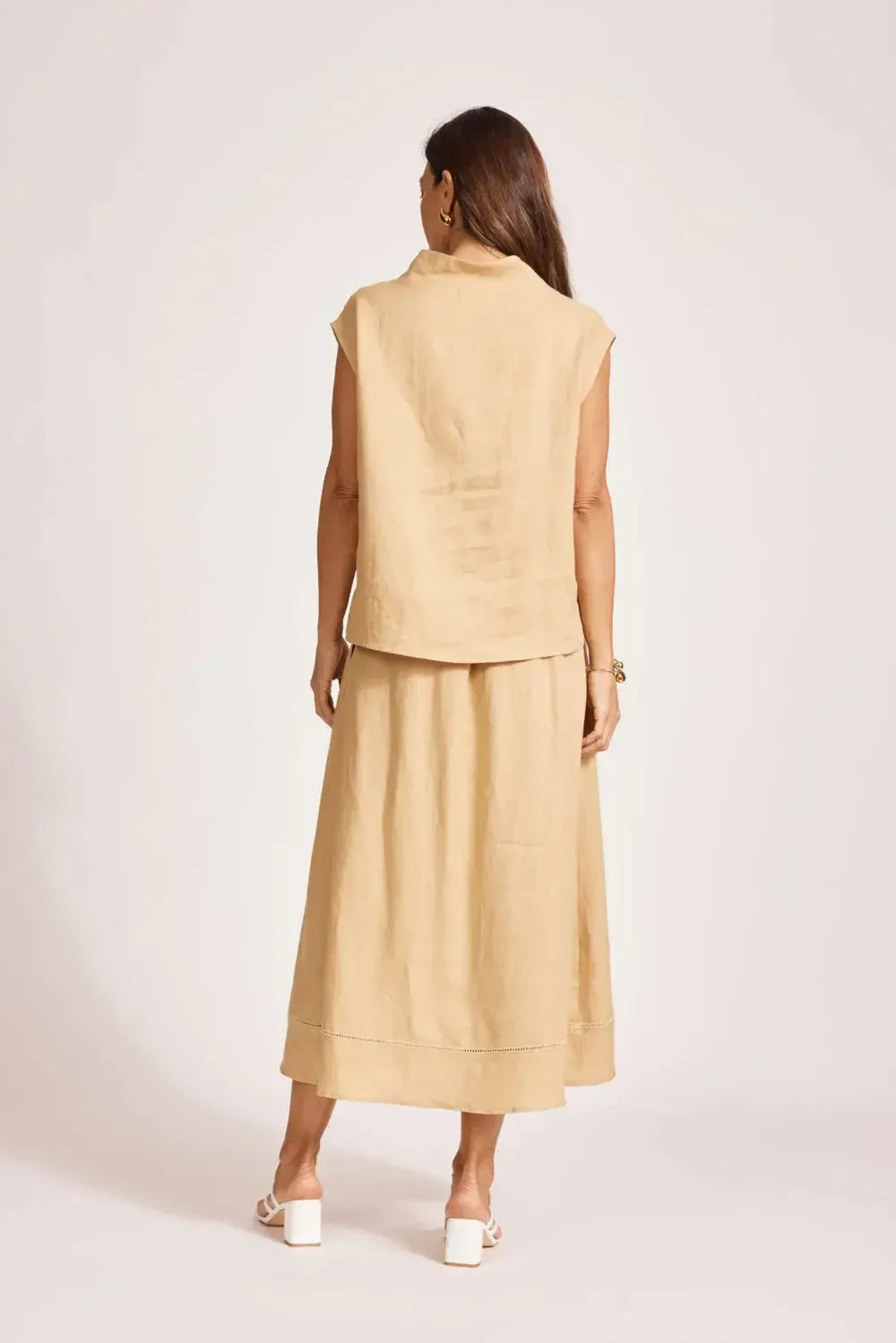 Miramar Top - Camel-Eb & Ive-The Bay Room