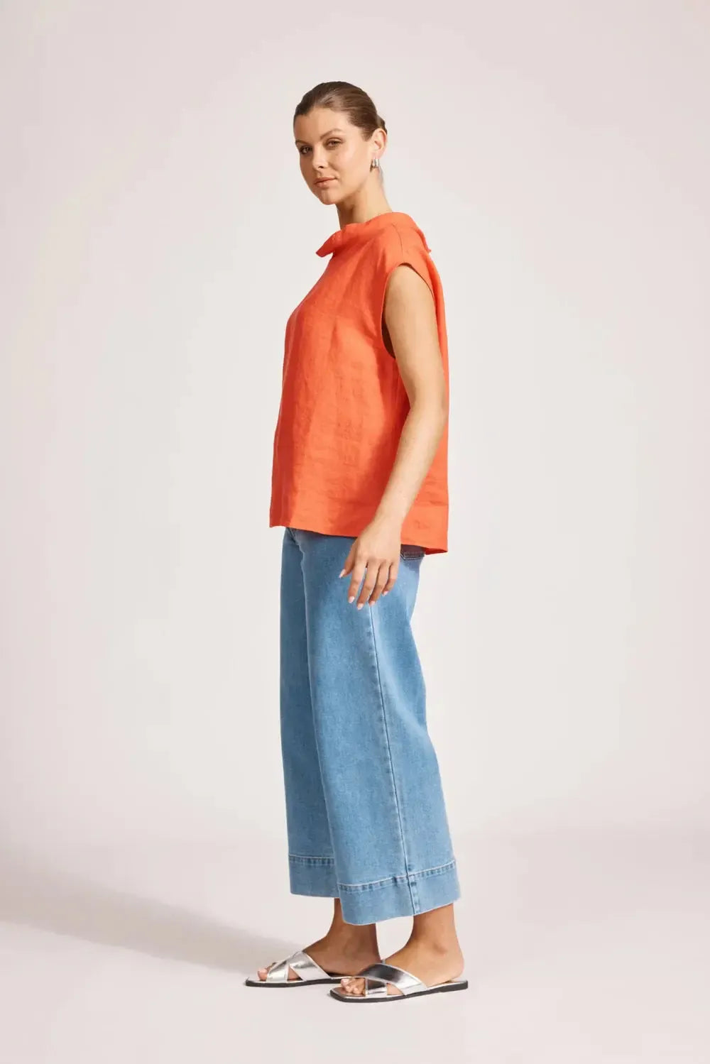 Miramar Top - Coral-Eb & Ive-The Bay Room
