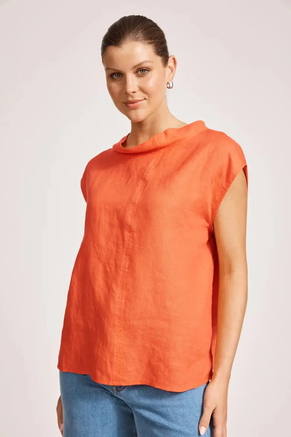 Miramar Top - Coral-Eb & Ive-The Bay Room