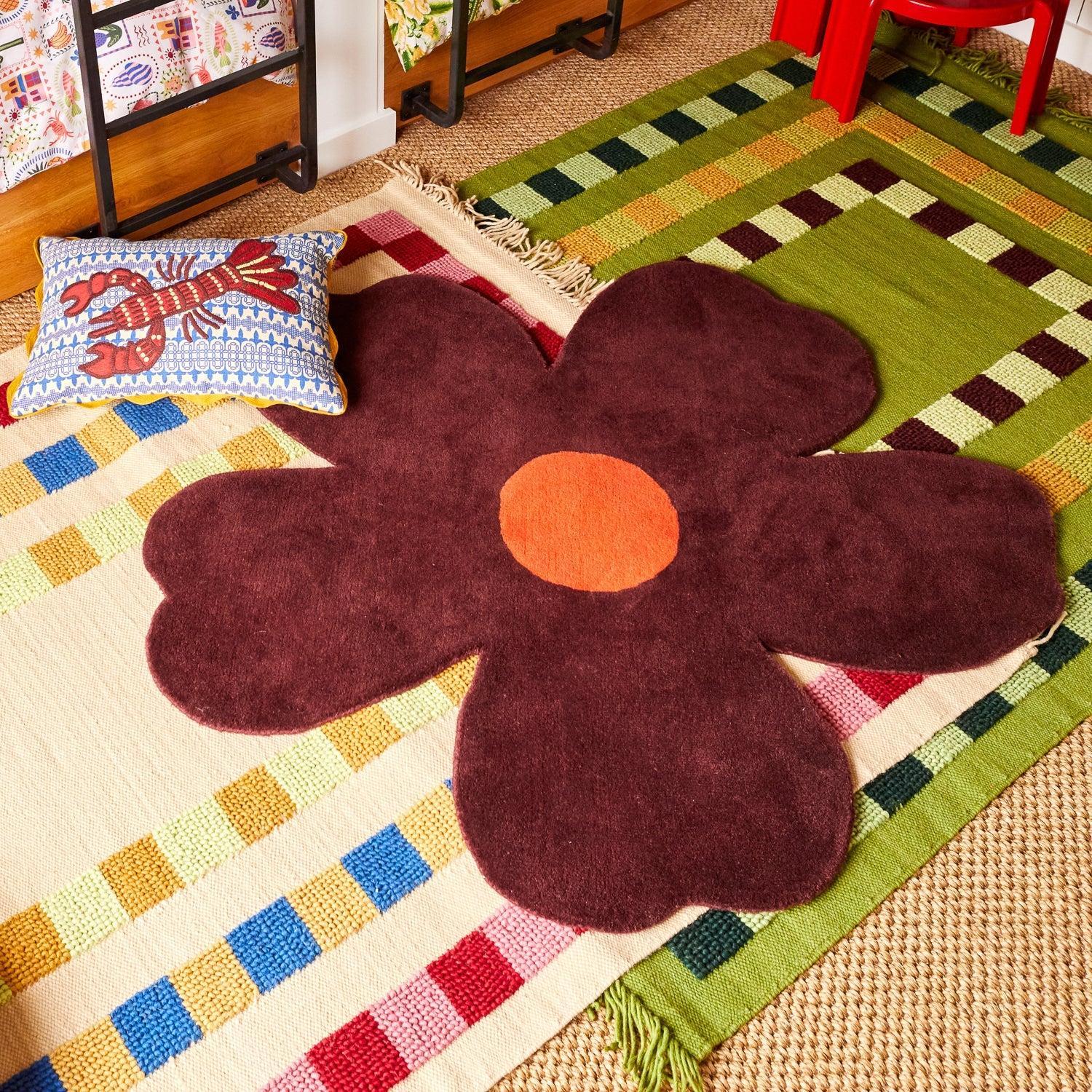 Mirella Carpet Rug - Garnet-Soft Furnishings-Sage & Clare-The Bay Room