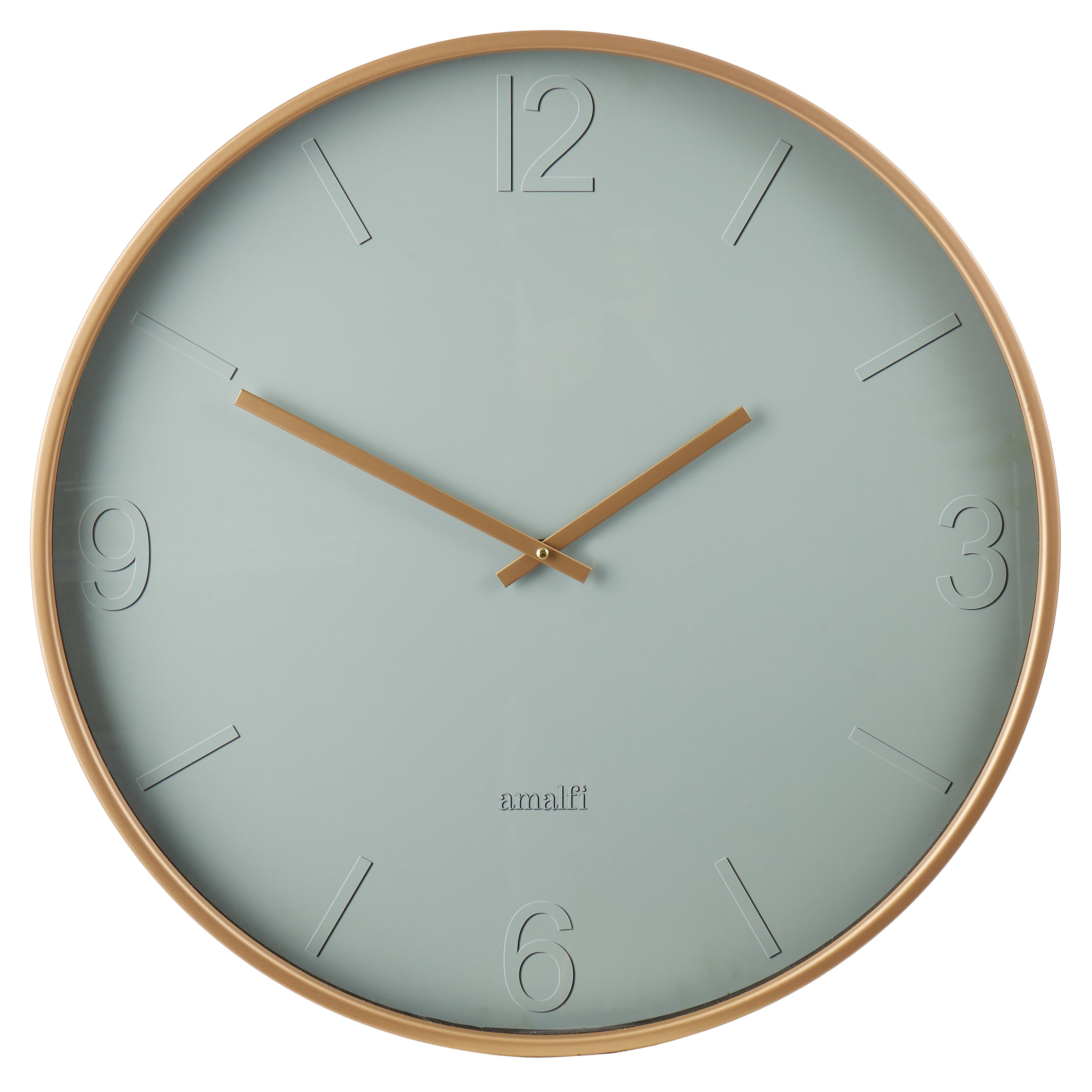 Modern Green Wall Clock 60cm-Wall Decor-Amalfi-The Bay Room