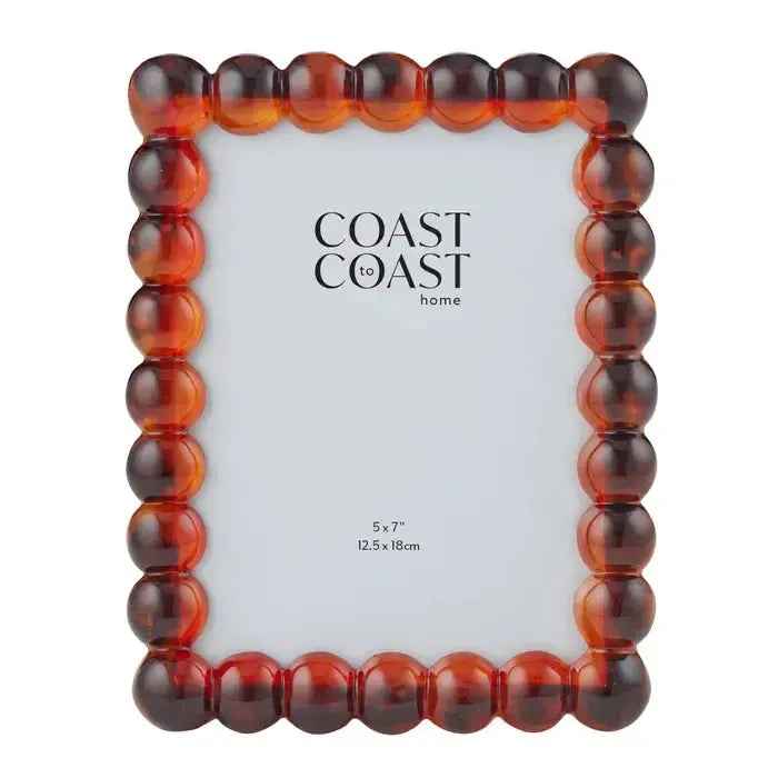 Molong Lucite 5x7" Photo Frame 15x20cm Amber-Decor Items-Coast To Coast Home-The Bay Room
