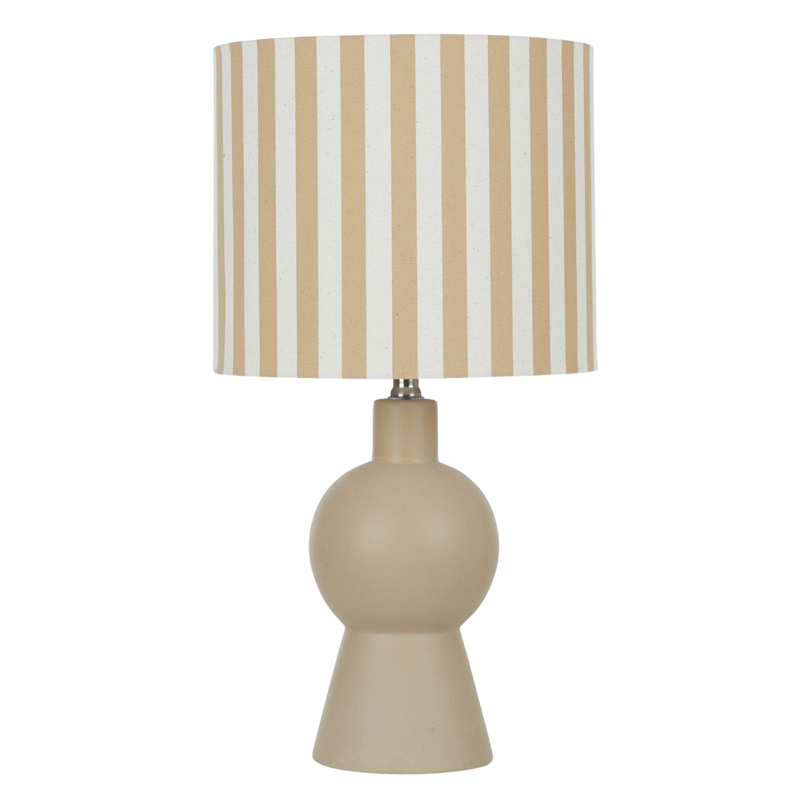 Montauk Ceramic Lamp 30.5x54cm - Mustard-Lighting-Coast To Coast Home-The Bay Room