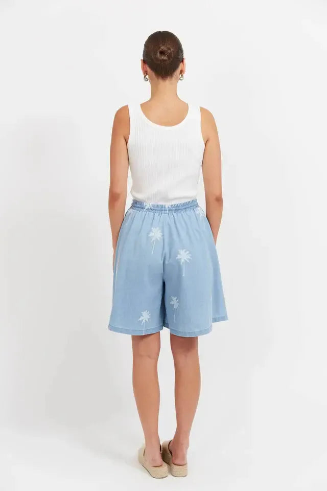 Montego Denim Short - Safira-Shorts-Haven-The Bay Room