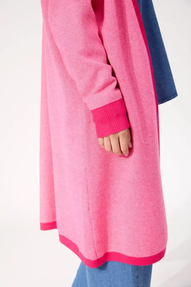 Monterosa Cardigan - Hot Pink-Knitwear & Jumpers-Haven-The Bay Room