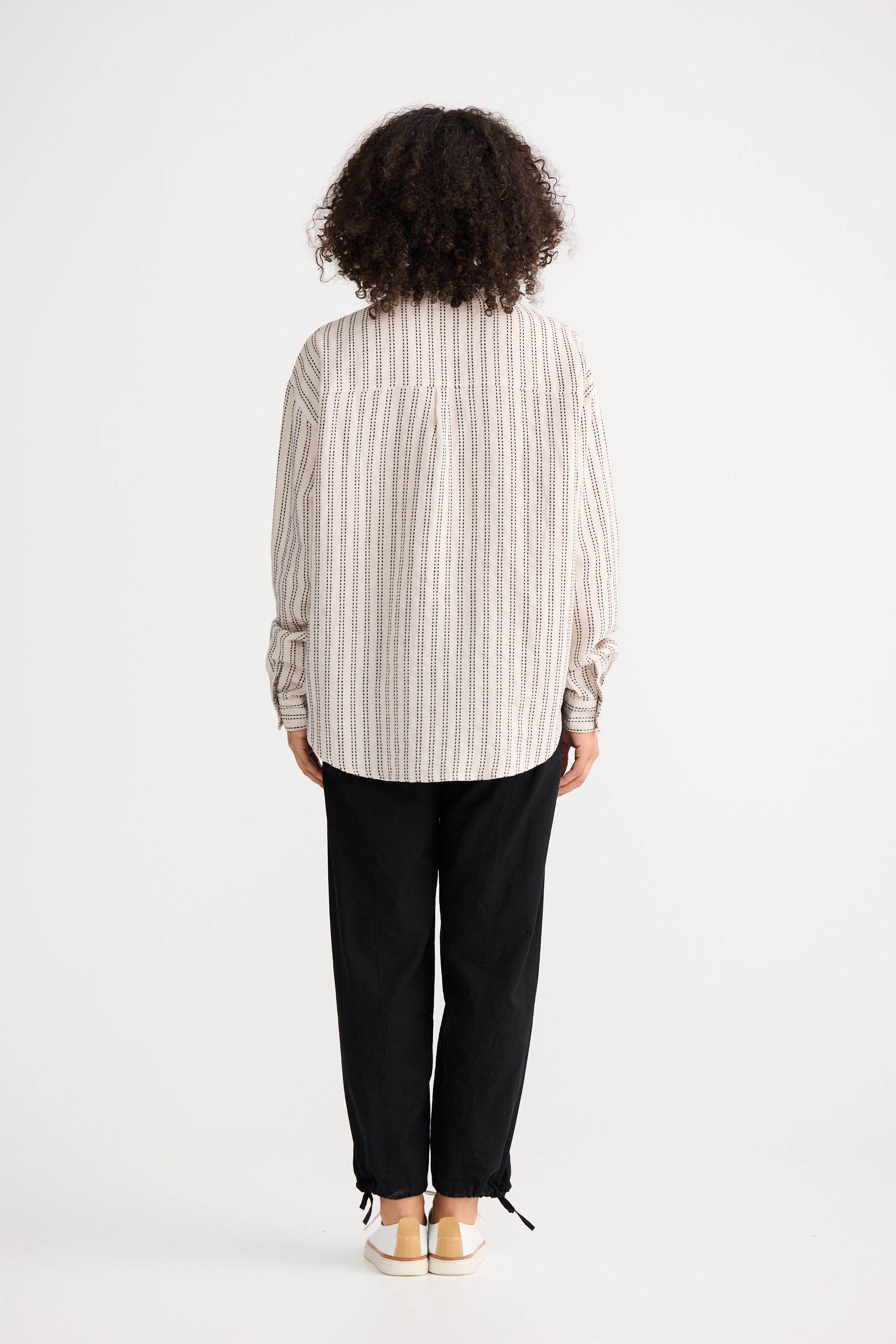 Morgan Shirt - Natural Stitch-Tops-The Shanty Corporation-The Bay Room