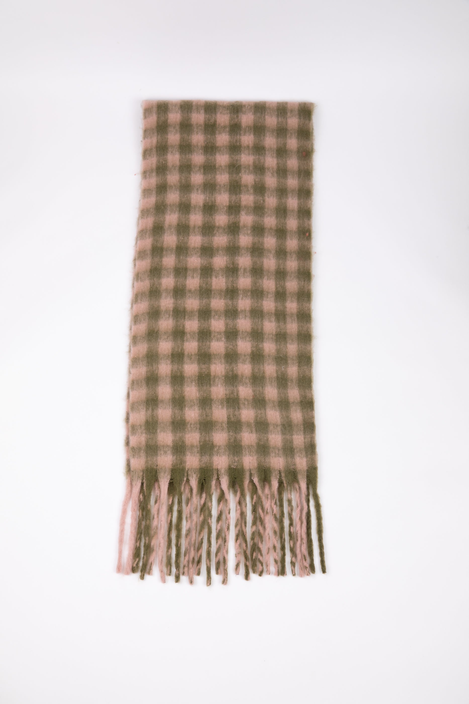 Morrisy Scarf - Pink/Green-Scarves, Belts & Gloves-Holiday-The Bay Room