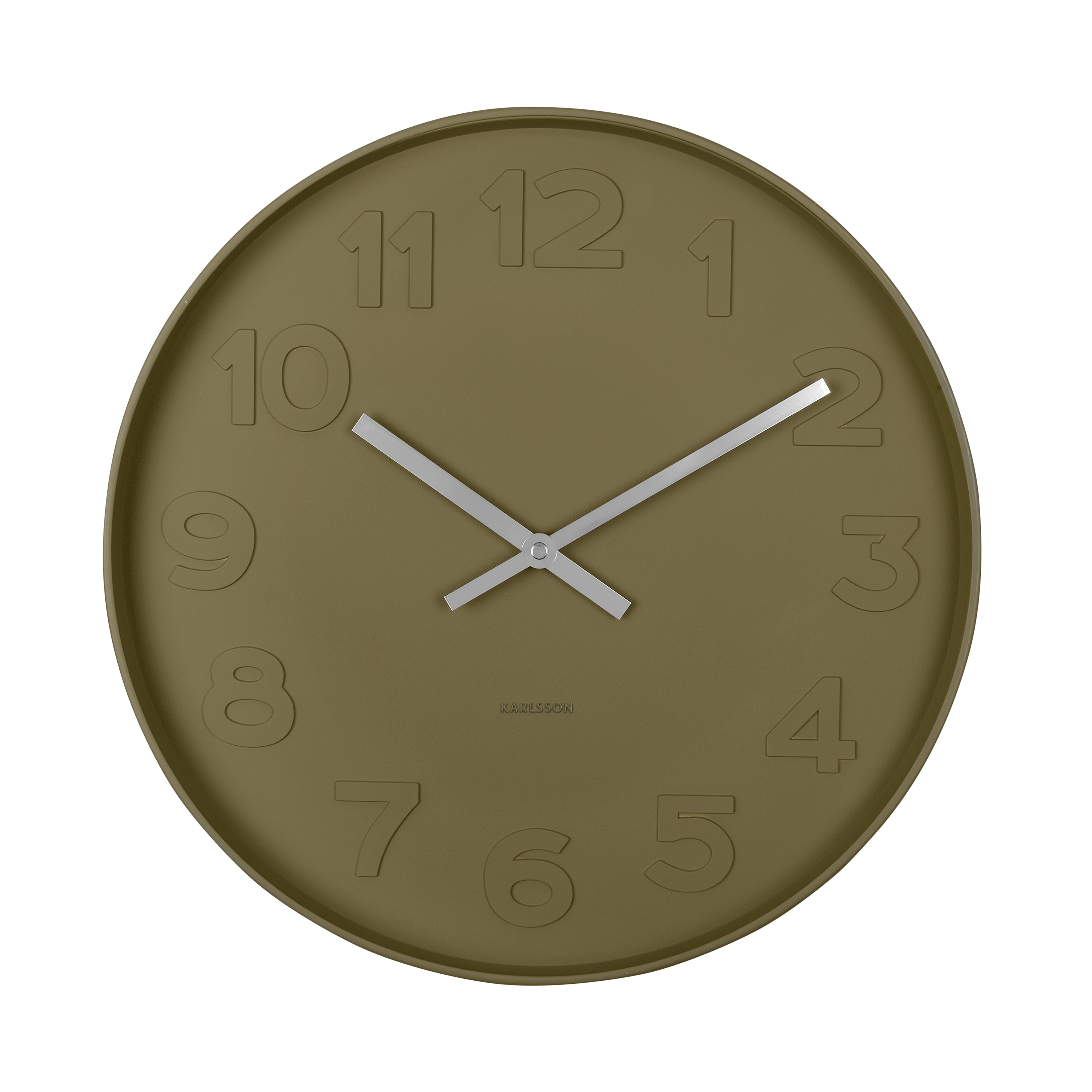 Mr Green Wall Clock 38cm-Wall Decor-Karlsson-The Bay Room