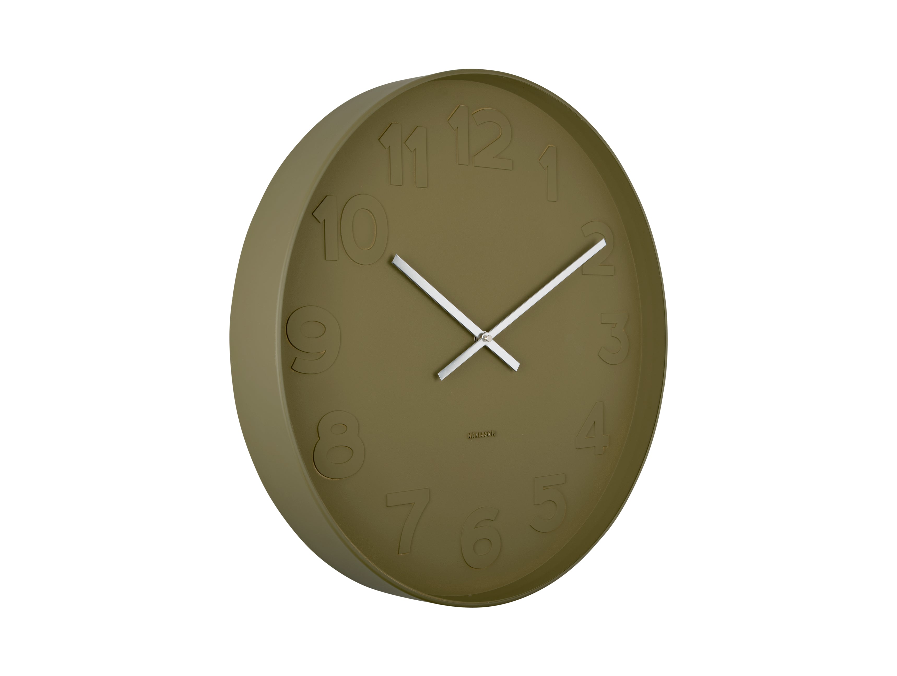 Mr Green Wall Clock 51cm-Wall Decor-Karlsson-The Bay Room