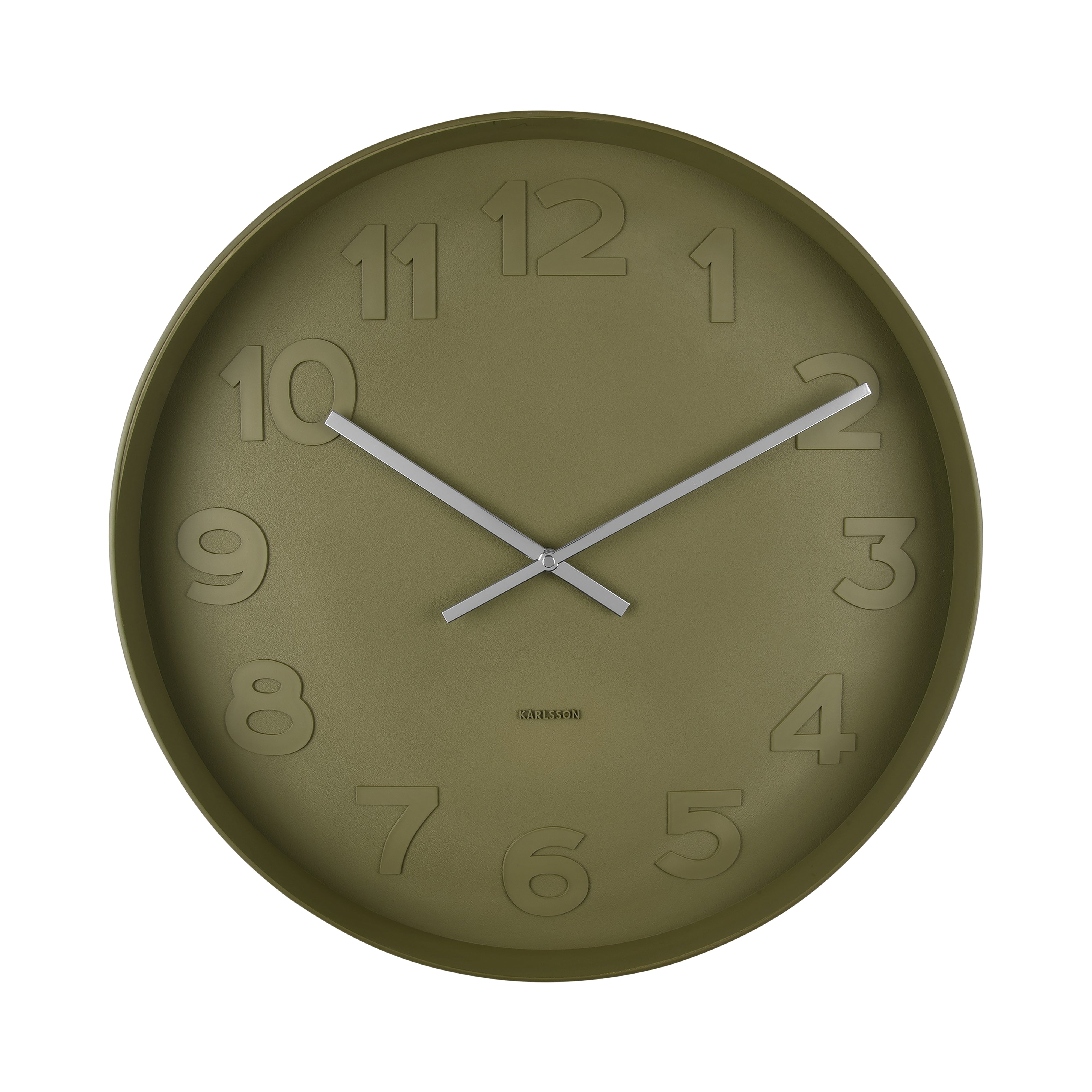 Mr Green Wall Clock 51cm-Wall Decor-Karlsson-The Bay Room