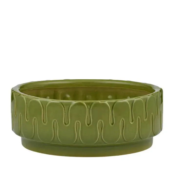 Muller Ceramic Bowl 32x12cm Olive-Decor Items-Coast To Coast Home-The Bay Room