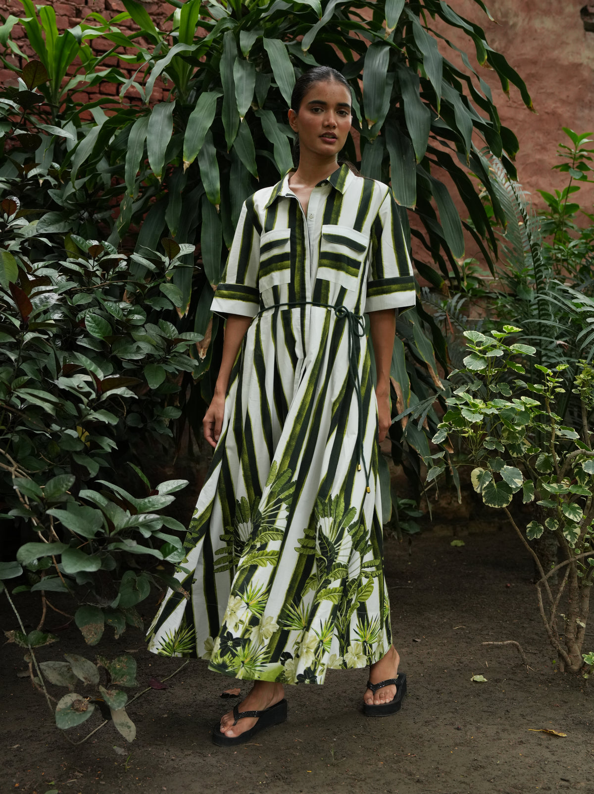 Nalani Dress - Botanica Print-Dresses-Holiday-The Bay Room