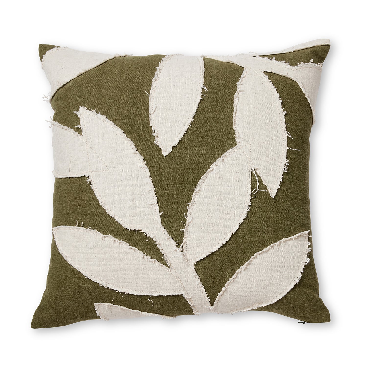 Nash Green Cushion 50x50cm-Soft Furnishings-Madras Link-The Bay Room