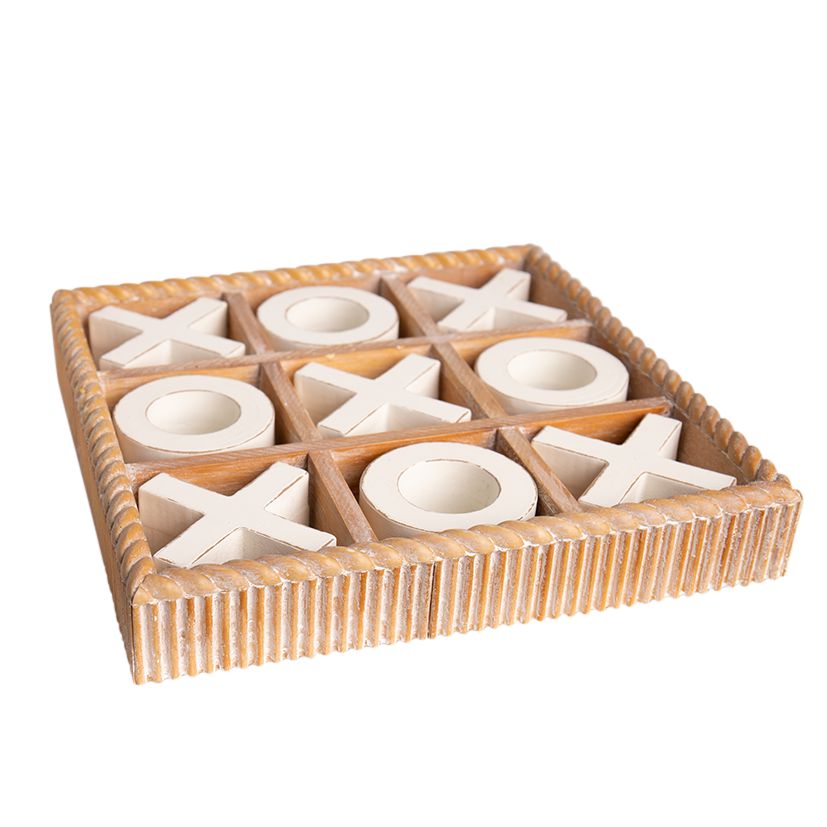 Naughts & Crosses Table Decoration-Decor Items-DWBH-The Bay Room