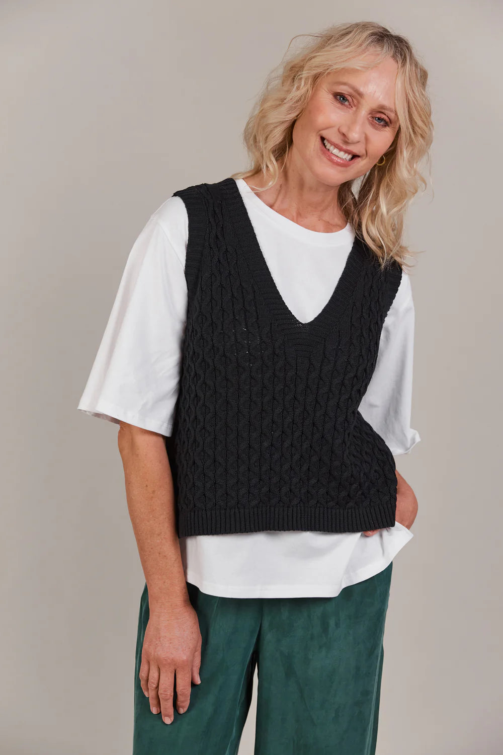 Naviva Vest - Black-General-Eb & Ive-The Bay Room