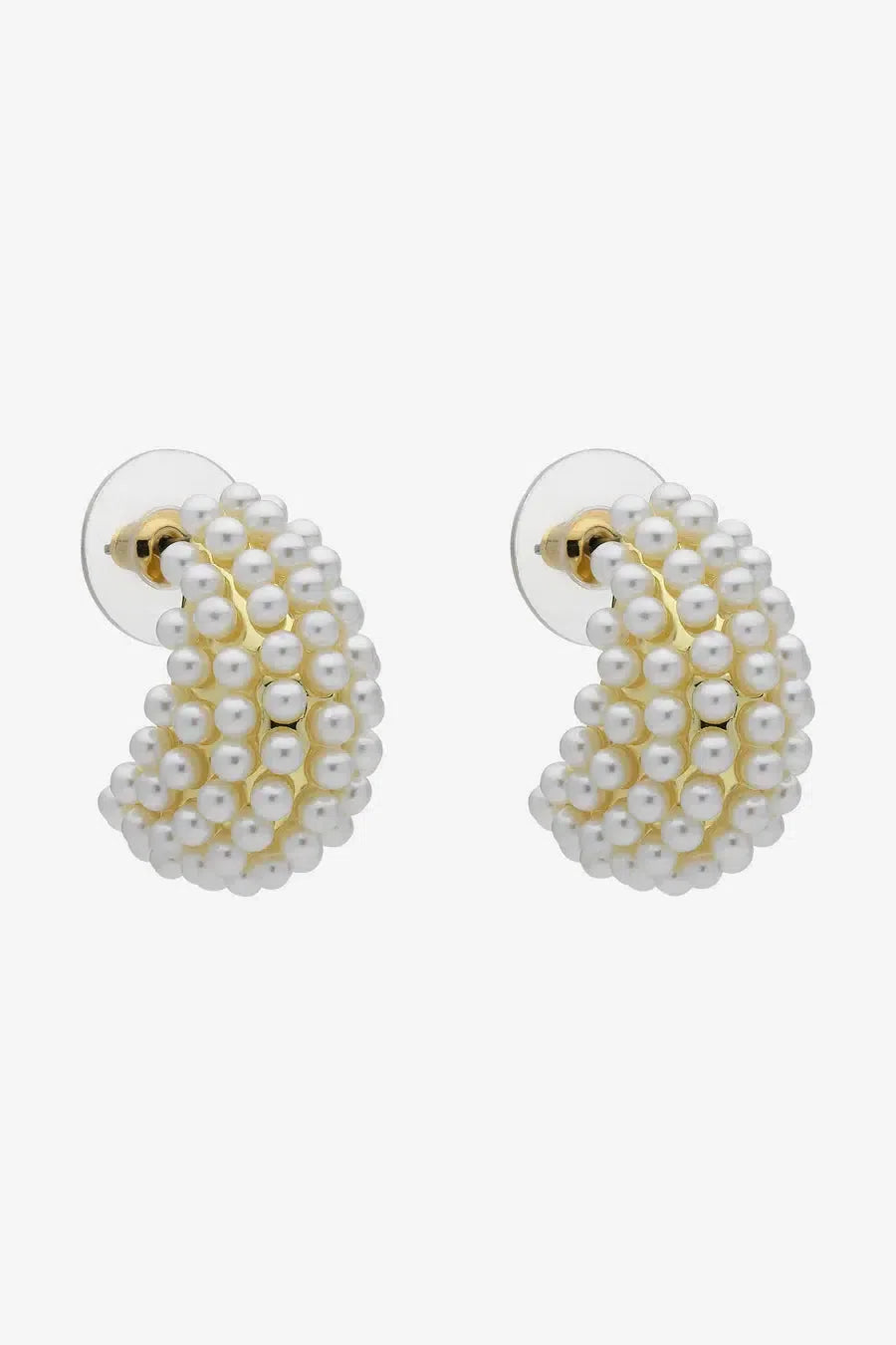 Nessa Gold Pearl Earring-Jewellery-Liberte-The Bay Room