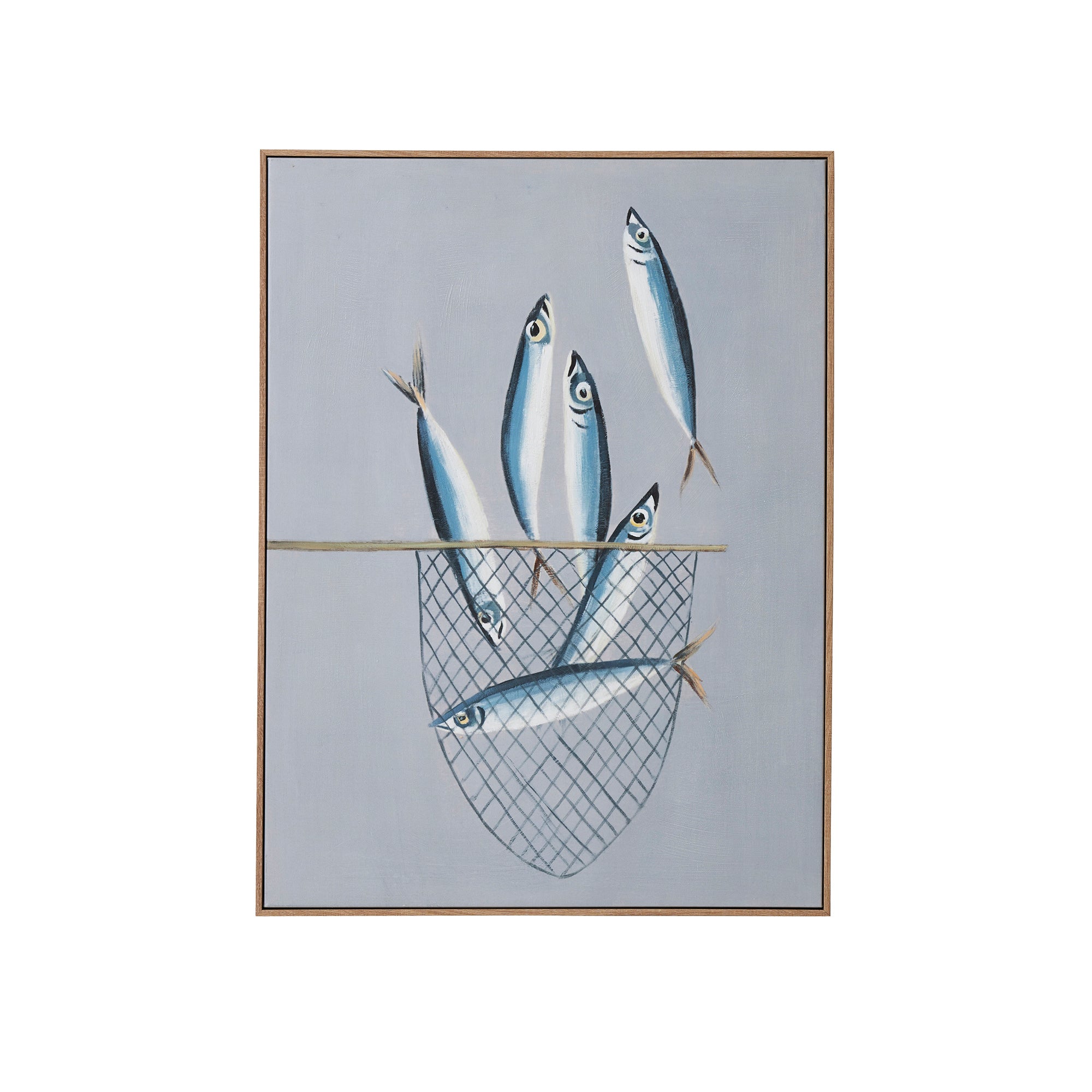 Netted Ash Frame Oil Painting 60x80cm-Wall Decor-Coast To Coast Home-The Bay Room