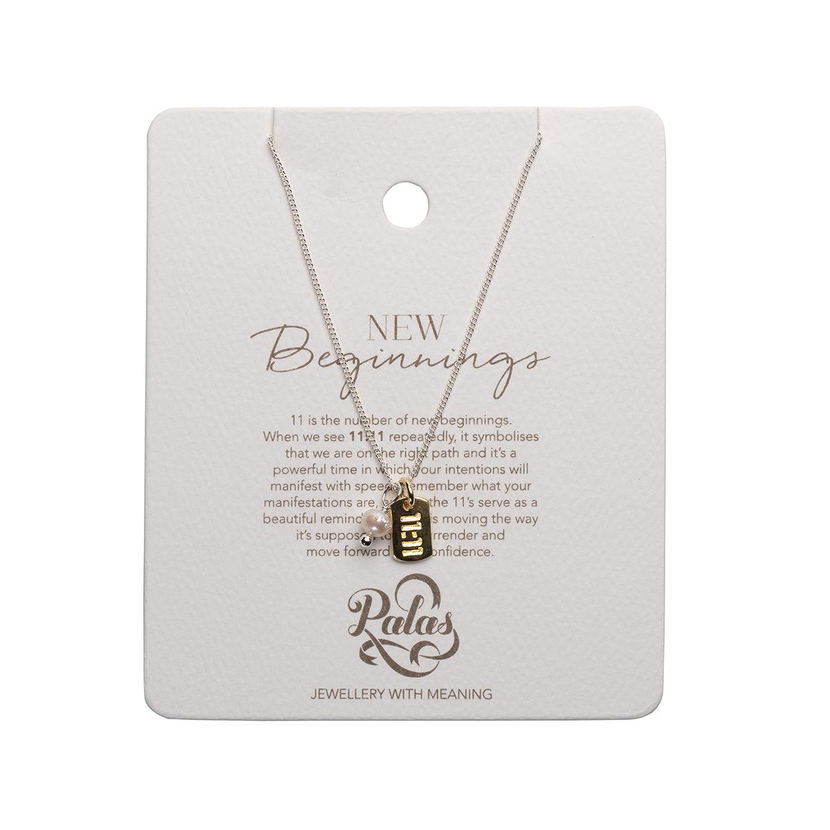 New Beginnings (11:11) Dreamweaver Necklace-Jewellery-Palas-The Bay Room