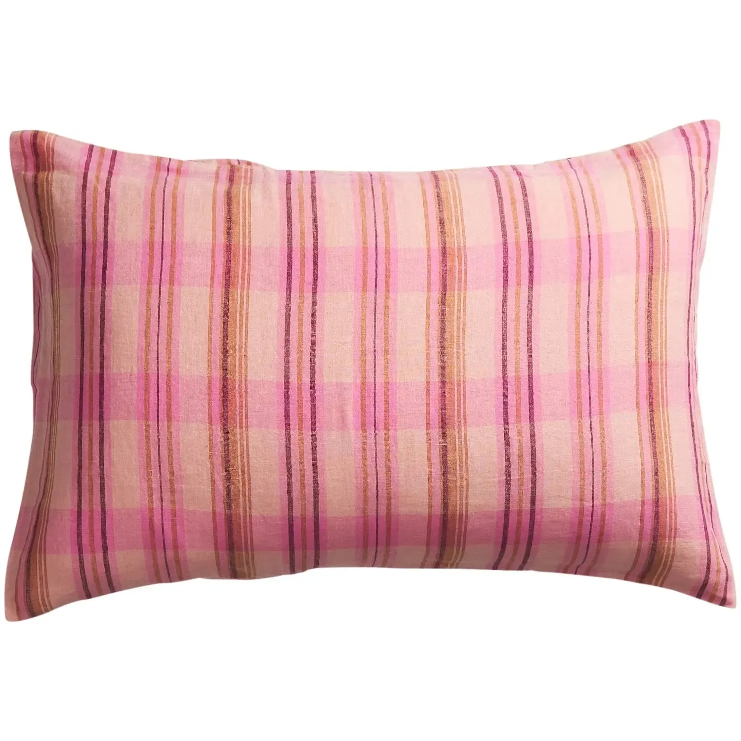 Nicolette Linen Pillowcase Set - Poudre-Soft Furnishings-Sage & Clare-The Bay Room