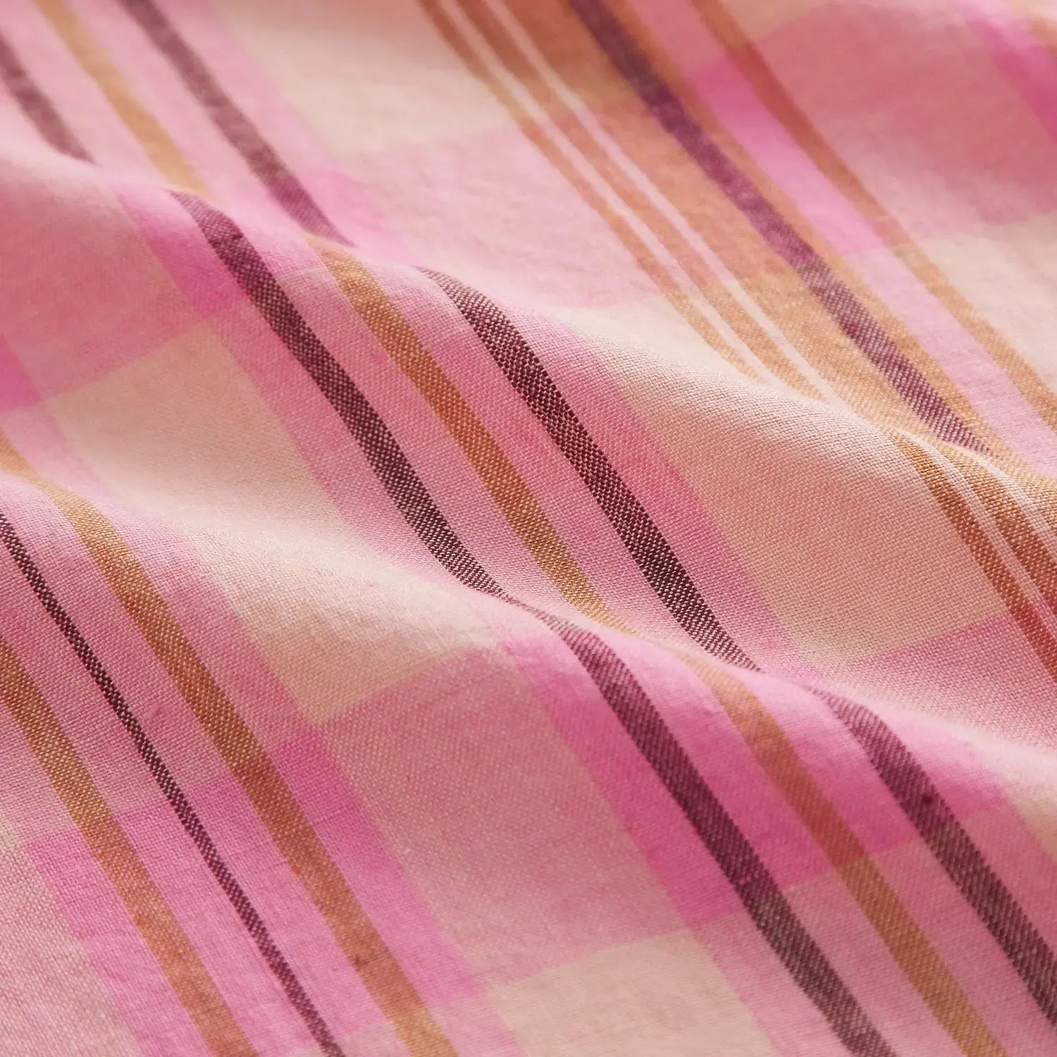 Nicolette Linen Quilt Cover - Poudre-Soft Furnishings-Sage & Clare-The Bay Room