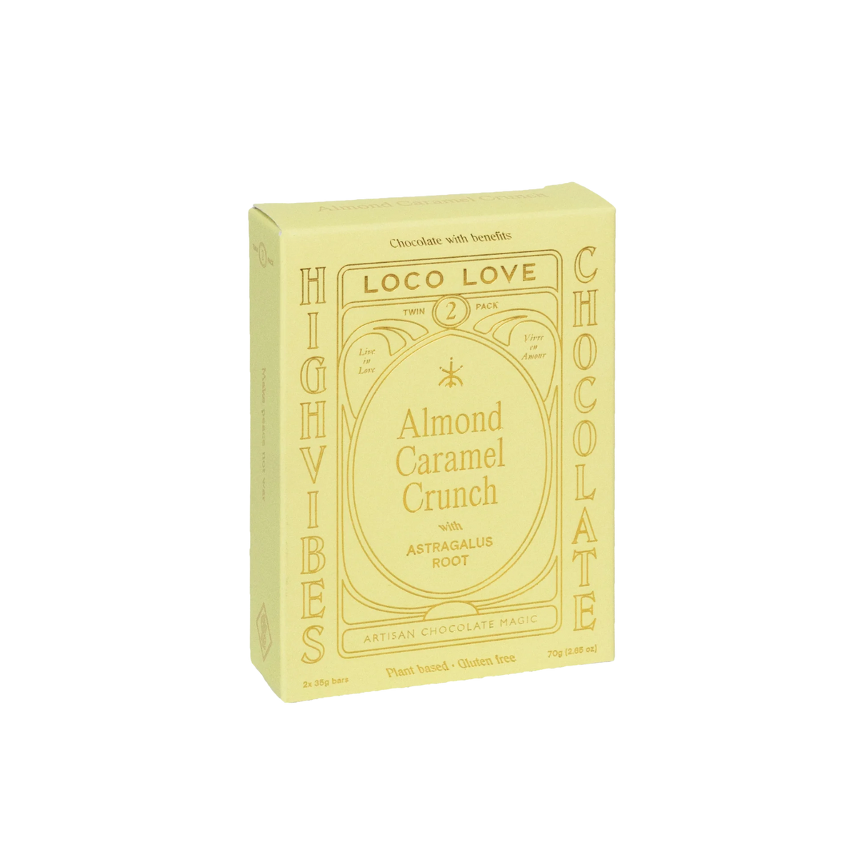 70g Twin Almond Caramel Crunch