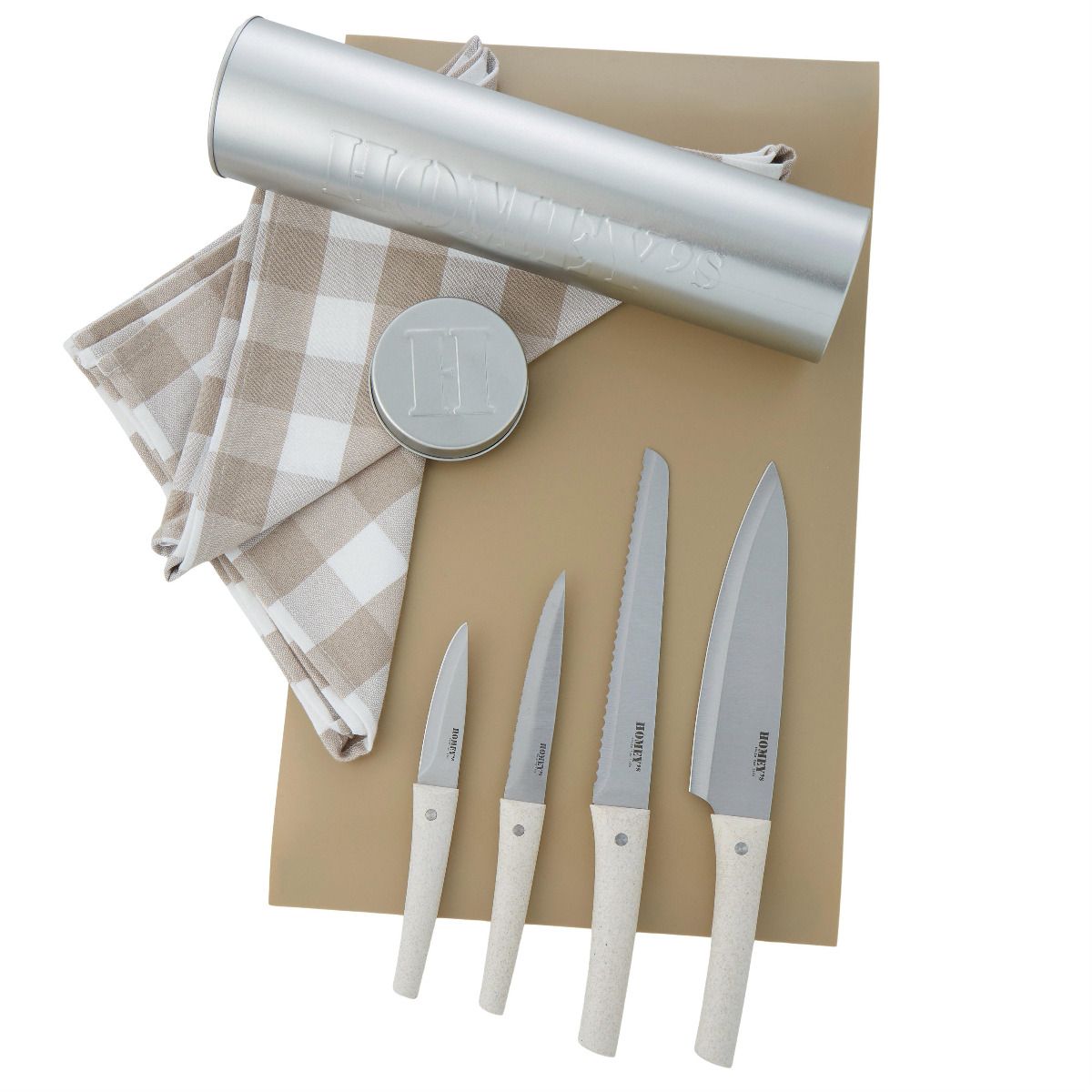 Nodigh 6pc Knife Set in a Tin-Kitchenware-Homey's-The Bay Room