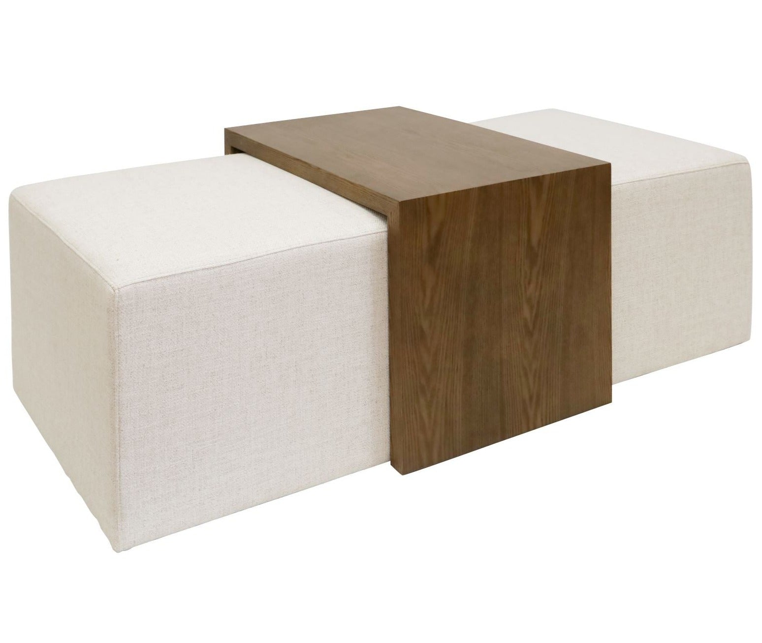 Noel Ottoman Table - Oatmeal-Furniture-Banyan Home-The Bay Room