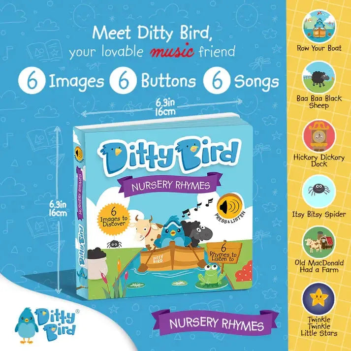 Nursery Rhymes-Nursery & Nurture-Ditty Bird-The Bay Room